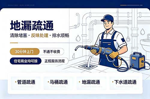 孝昌地漏疏通