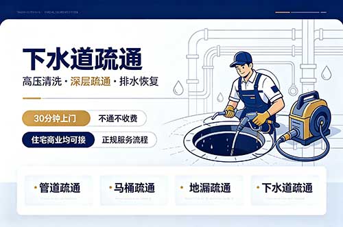孝昌下水道疏通