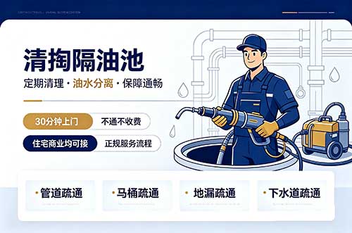 孝昌清掏隔油池