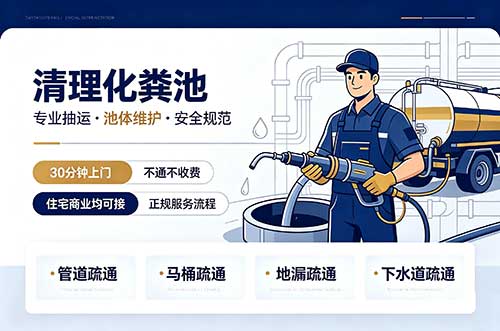 孝昌清理化粪池